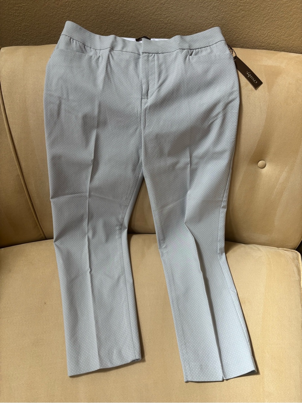 Crosby Light Gray Women’s Dress Pants